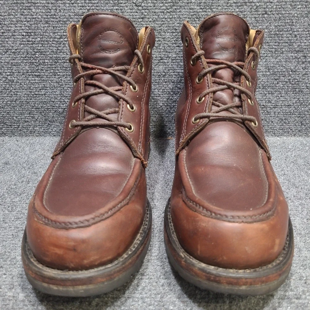 Vintage Filson Men's Chukka Boots Brown Leather Lace Up Round Toe US 9.5 D 50104